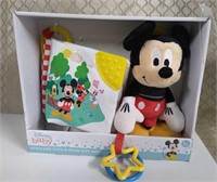 Disney Baby Stroller Toy & Book Gift Set