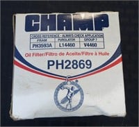 New in Box Champ Oil Filter #PH2869