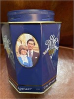 Princess Diana & Prince Charles Commemorative Tin