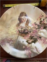 Cascade of Flowers Collectible Plate