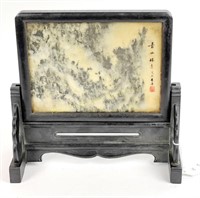 19TH C. 'MISTY MOUNTAIN' SCHOLAR TABLET STAND