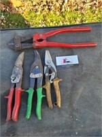 Bolt Cutters and Metal Sheers