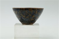 Jizhou Tortoiseshell Glaze “Paper Cut” Tea Bowl