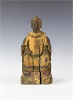Lacquered wood figure of Zhenwu / Xuandi