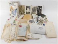 Vintage Stamp Collection, Photographs & Other