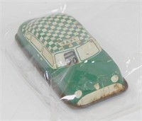 Vintage Green Taxi Tin Litho Car Toy