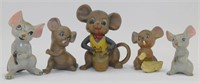 Vintage Mice Mouse Miniatures