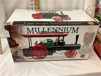 Ertl Case Steam Engine Tractor, Millennium