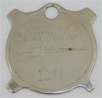 Marlin Gun Co. Medallion - Marked 1870