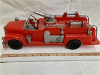 1961 Eldon Toys Plastic Fire Engine, 13"L