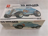 Ertl AMT '33 Willys Coupe Model, Not Sealed