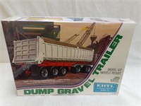 Ertl Dump Gravel Trailer Model, Box Sealed