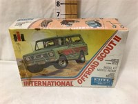 Ertl International Offroad Scout II Model Kit Box