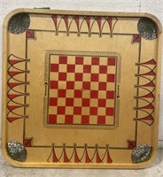 (L) Carrom Double Sided Game Board (28.5” x