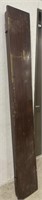 (L) Wooden Fire Mantle (78”long x 12”wide x