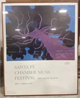 (N) Print For Santa Fe Chamber Music Festival
