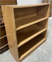 (L) Wooden Bookcase (11”long x 30”wide x 32”tall)