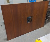 (J) Wooden TV Wall Mount measures approximately