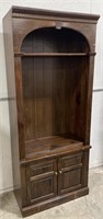 (II) Wooden Bookshelf by Ethan Allen