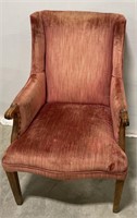 (E) Upholstered Arm Chair (25”x23”x37.5”)