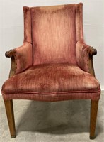 (E) Upholstered Arm chair (25”x23”x37.5”)