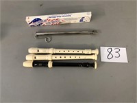 3 RECORDERS / SLIDE WHISTLE