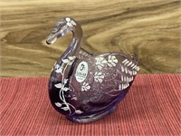 Fenton glass goose