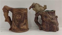 Rumph Pottery Animal - Themed Mugs. Bidding 1xqty