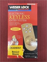 Weiser lock Powerbolt keyless entry system