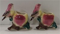 Vtg. Royal Copley Hand Painted Ceramic Bird