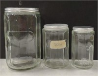 Hoosier Cabinet Jars 5"-7"