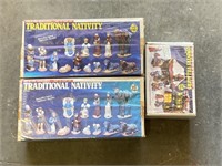 Wee crafts nativity scenes & country villagers