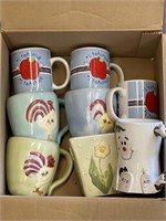 Rooster mugs/miscellaneous mugs