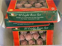 Indoor outdoor rose lights