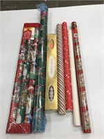 Assorted Gift Wrap Rolls *New & Opened