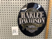 HARLEY DAVIDSON TIN SIGN
