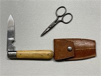 Vintage Knife & Scissors