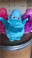 3 Boohbah Purple, Blue and Maroon they talk