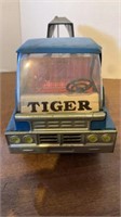 Tiger toy tow truck(die cast) has driver side