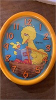 Big Bird story Time Clock