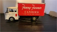 Fannie farmer Diecast truck and a plastic