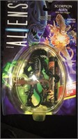 5 different Aliens by Kenner action figure