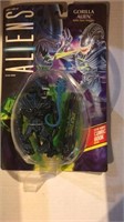 5 different alien action figures by Kenner