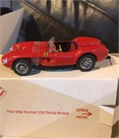 1958 Ferrari 250 Tesra Rosa Die cast collectors