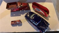 Misc small toy truck,car,trailer lot