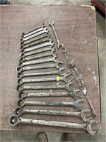 22pc Craftsman metric wrenches