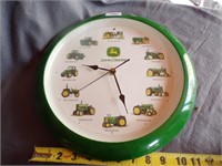 BATTERY OPERATED JOHN DEERE CLOCK