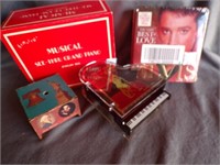 ELVIS MUSIC BOX AND DVD/CD NIB