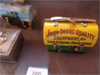 2 SMALL JOHN DEERE LUNCH BOXES