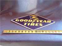 CAST IRON GOOD YEAR TIRE SIGN